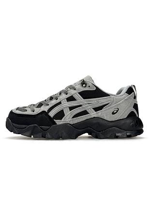 👟 кросівки     asics gel-pickax gtx gore-tex pale grey black    / наложка bs👟
