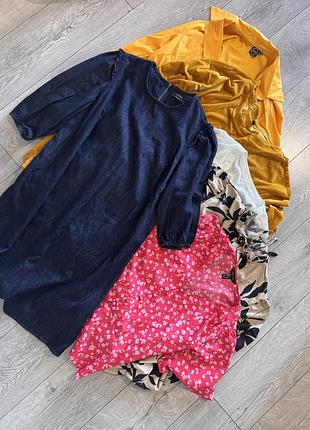 Пакет жіночого одягу l-xl (сукня, блуза, топ)