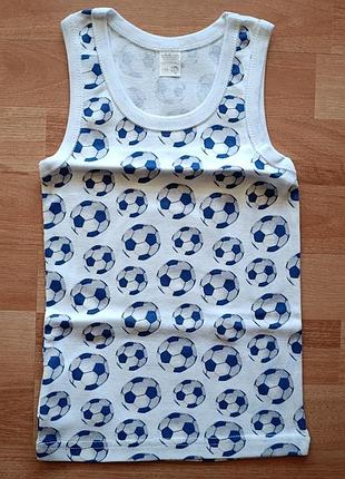 Білизняна майка для хлопчика , розмір 110 ( 2505228)