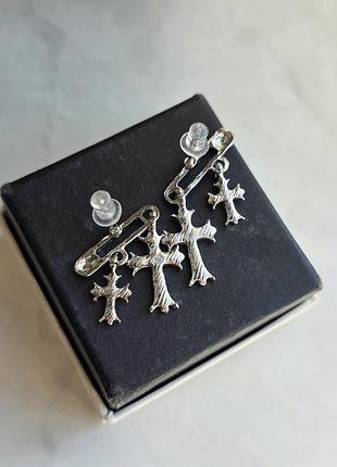 Сережки chrome hearts dark desire 2