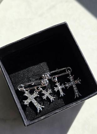 Сережки chrome hearts dark desire 6