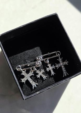 Сережки chrome hearts dark desire 4