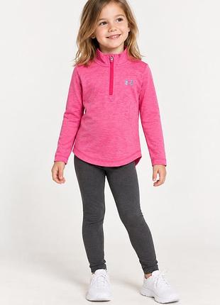 Рожева спортивна кофта under armour для дівчинки