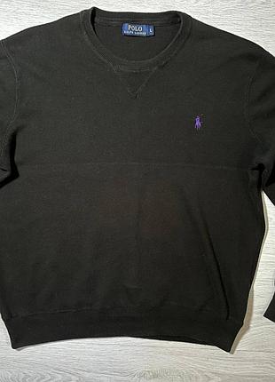 Світшот чоловічий polo ralph lauren чорний розмір l