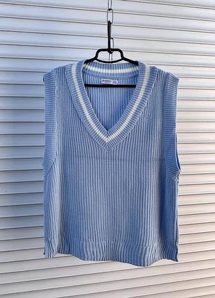 Вʼязана жилетка stradivarius xl