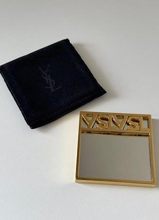 Рідкісне, вінтажне компактне дзеркало yves saint laurent