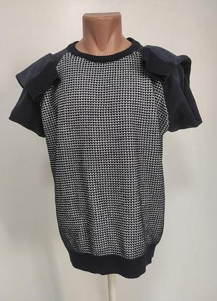 Чоловіча натуральна кофта світшот l/xl ог 126-130см
