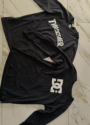 Лонгсліви thrasher&ds , ds чорний