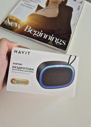 Портативна колонка havit hv-sk873bt 3w black