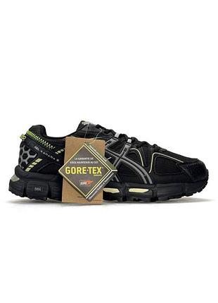 👟 кросівки     asics gel-kahana 8 m gtx black lime    / наложка bs👟