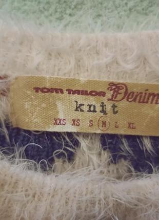 Пушистый свитер tom tailor denim, р.м 3