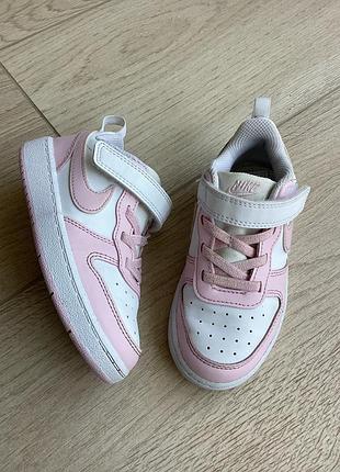 Оригінальні дитячі кросівки nike court borough low recraft р. 26 (15-16,5 см)
