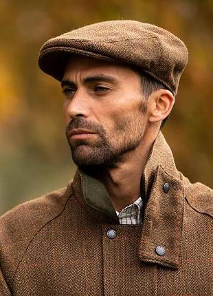 Кепка walker &amp; hawkes derby tweed cambridge flat cap