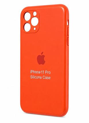 Силіконовий чохол на iphone 11 pro ( orange )