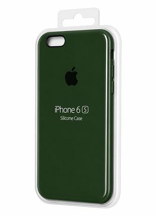Силіконовий чохол на iphone 6 / 6s forrest green