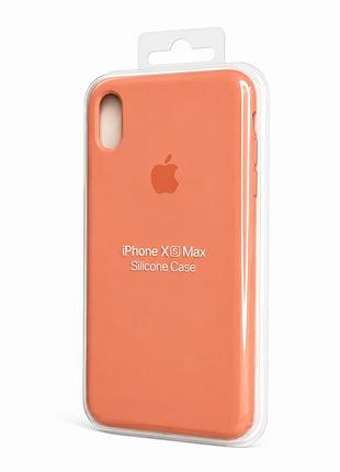 Силіконовий чохол з мікрофіброю та покриттям softtouch для iphone xs max ( full № 27 )