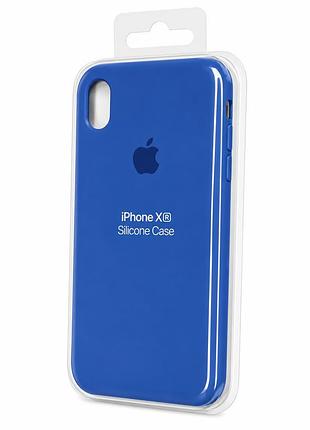 Силіконовий чохол для iphone xr блакитний (high no3)