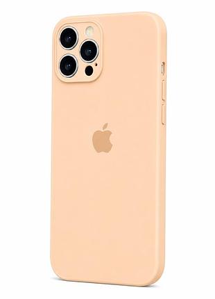 Скляний чохол із закритою камерою та глянцевим покриттям на iphone 12 pro №57