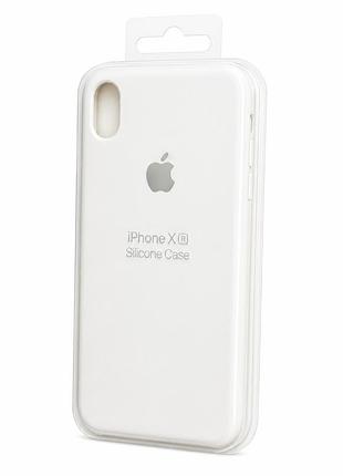 Силіконовий чохол з мікрофіброю та покриттям softtouch для iphone xr ( full № 9 )