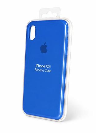 Силіконовий чохол для iphone xr блакитний (high no56)