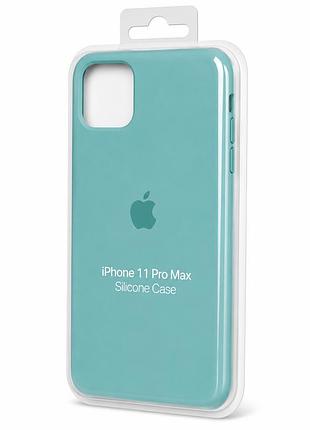 Силіконовий чохол з мікрофіброю та покриттям softtouch для iphone 11 pro max ( full № 21 )