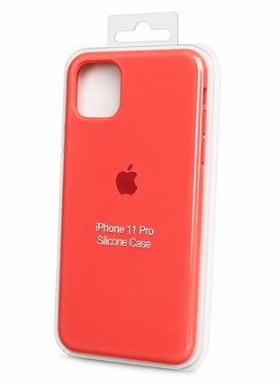 Силіконовий чохол з мікрофіброю та покриттям softtouch для iphone 11 pro ( full № 29 )