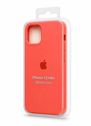 Силіконовий чохол з мікрофіброю та покриттям softtouch для iphone 12 mini ( full № 29 )