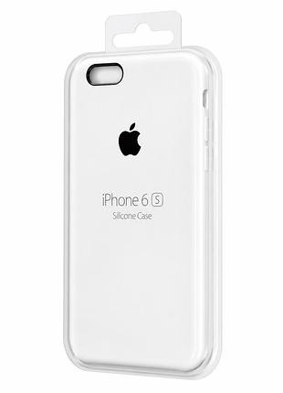Силіконовий чохол на iphone 6 / 6s white