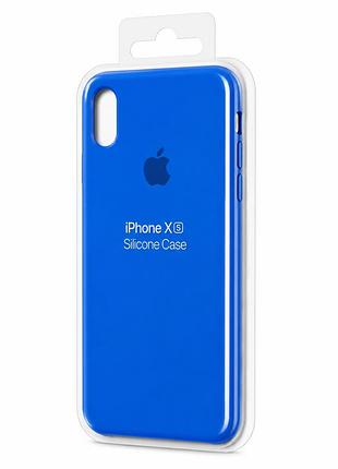 Силіконовий чохол для iphone x | xs блакитний ( high № 3 )
