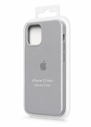 Силіконовий чохол з мікрофіброю та покриттям softtouch для iphone 12 mini ( full № 26 )
