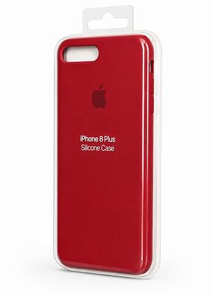 Силіконовий чохол для iphone 7 + / 8 + рожевий ( print logo № 36 )