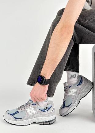 Водонепроникні кросівки new balance 2002r x jjjjound gtx grey navy