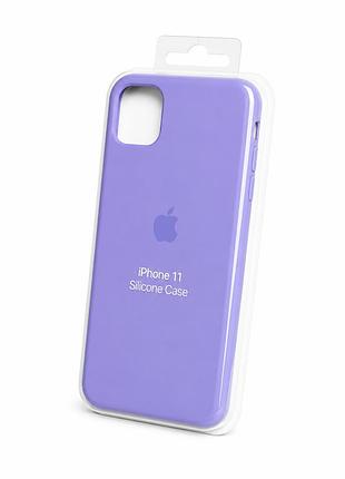 Силіконовий чохол на iphone 11 (glicine )