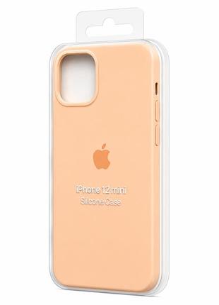 Силіконовий чохол з мікрофіброю та покриттям softtouch для iphone 12 mini ( full № 57 )
