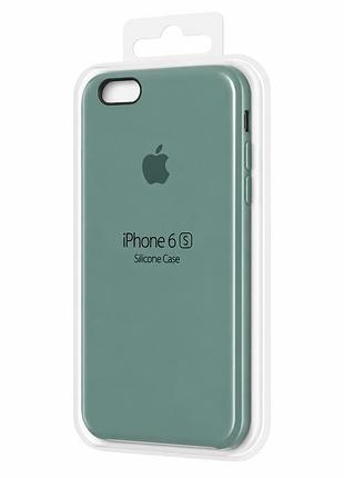 Силіконовий чохол на iphone 6 / 6s pine green