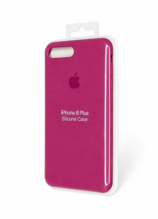 Силіконовий чохол для iphone 7 + / 8 + рожевий ( high № 50 )