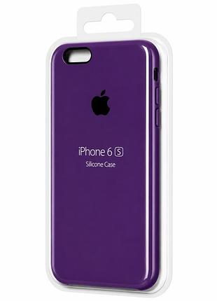 Силіконовий чохол на iphone 6 / 6s purple