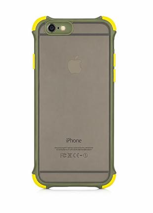 Протиударний чохол із матового полікарбонату для iphone 6/6s virid