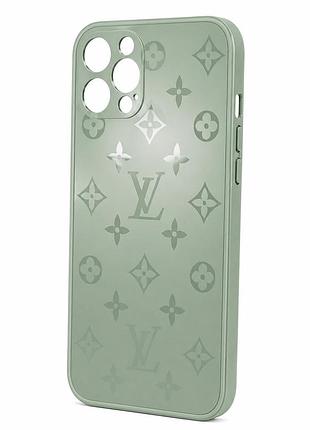 Стеклянный чехол louis vuitton для iphone 7 + / 8 + turquoise
