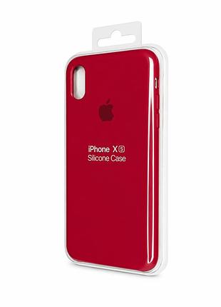 Силиконовый чехол для iphone x | xs розовый ( high 36 )
