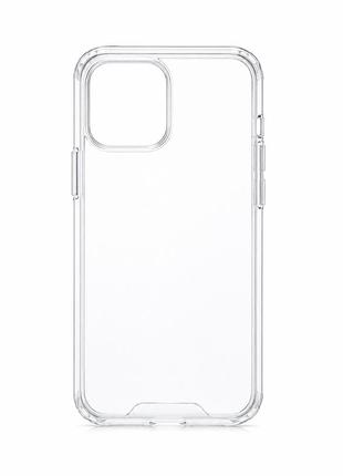 Прозрачный твёрдый чехол spase на iphone xs max
