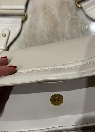 Бежева сумка zara 4