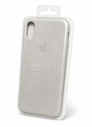 Чохол alcantara для iphone x/xs ( stone )