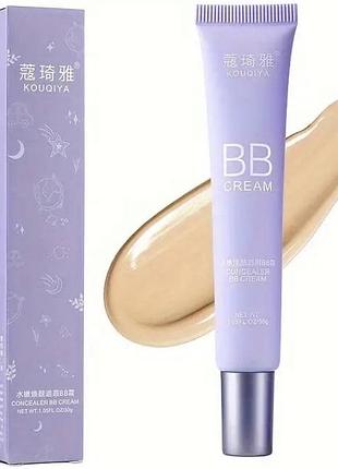 Тональний крем для обличчя «kouqiya concealer bb cream» 20 мл, слонова кістка/ivory