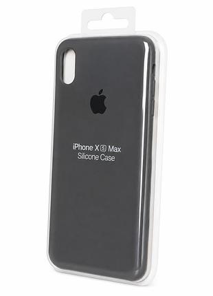 Силіконовий чохол для iphone xs max відкритий низ (high no22)