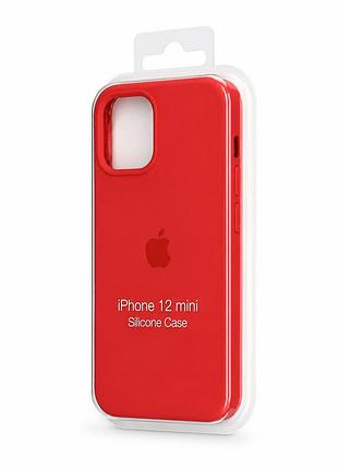 Силіконовий чохол з мікрофіброю та покриттям softtouch для iphone 12 mini ( full № 38 )