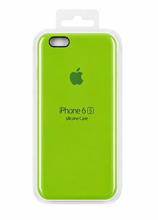 Силіконовий чохол для iphone 6 / 6s neon green