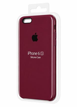 Силіконовий чохол на iphone 6 / 6s marsala