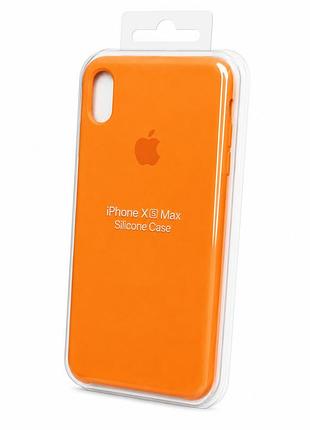 Силіконовий чохол з мікрофіброю та покриттям softtouch для iphone xs max ( full № 62 )