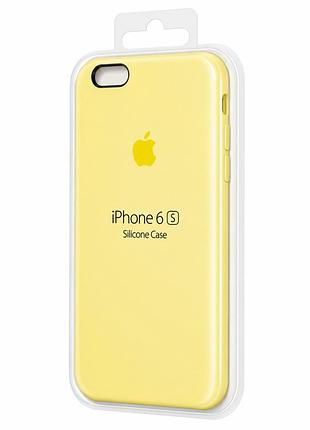 Силіконовий чохол на iphone 6 / 6s mellow yellow